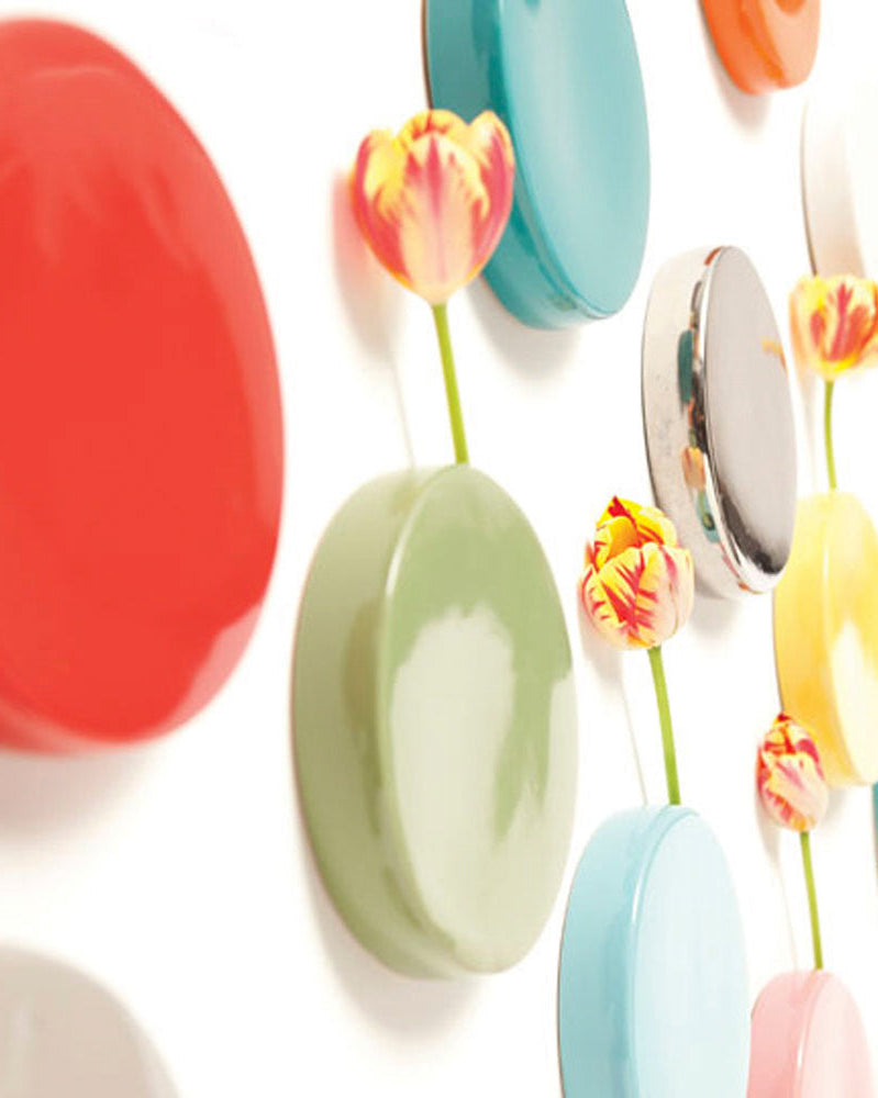 Wall Dot Ceramic Flower Vase - Chive UK Wholesale