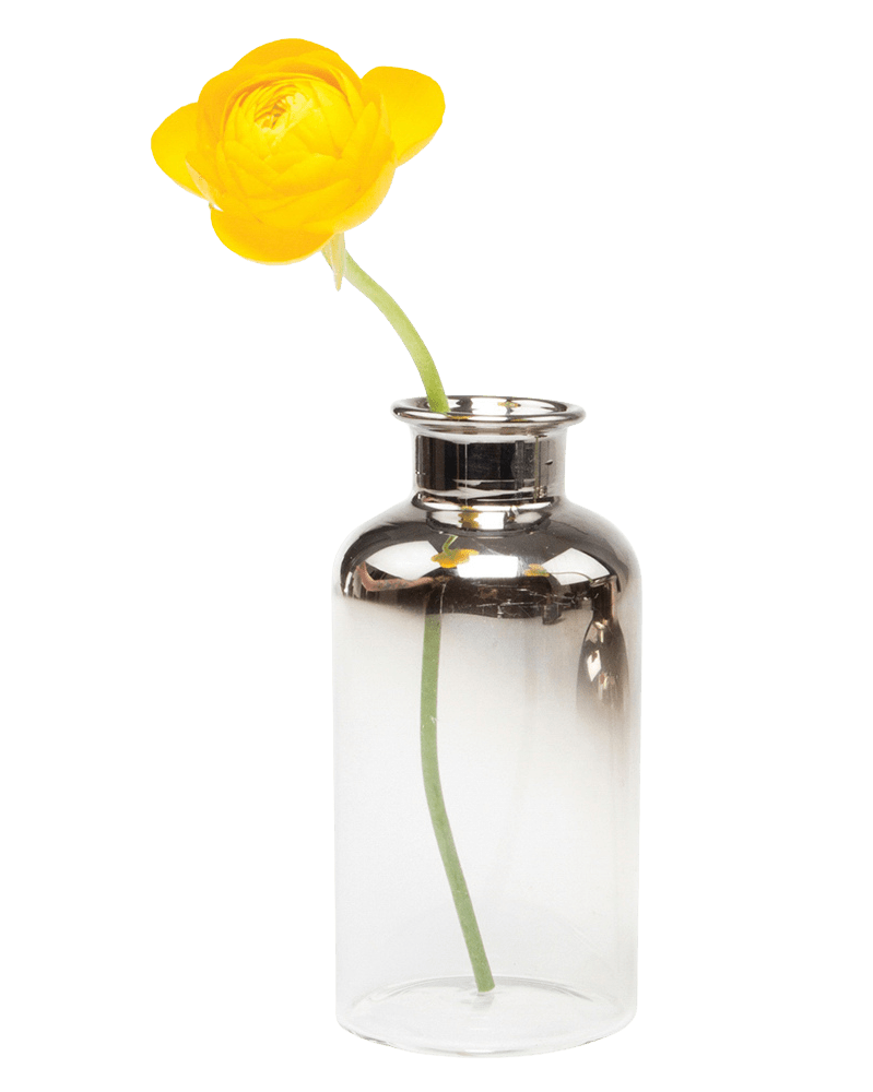 Aptar Glass Modern Flower Vase - Chive UK Wholesale