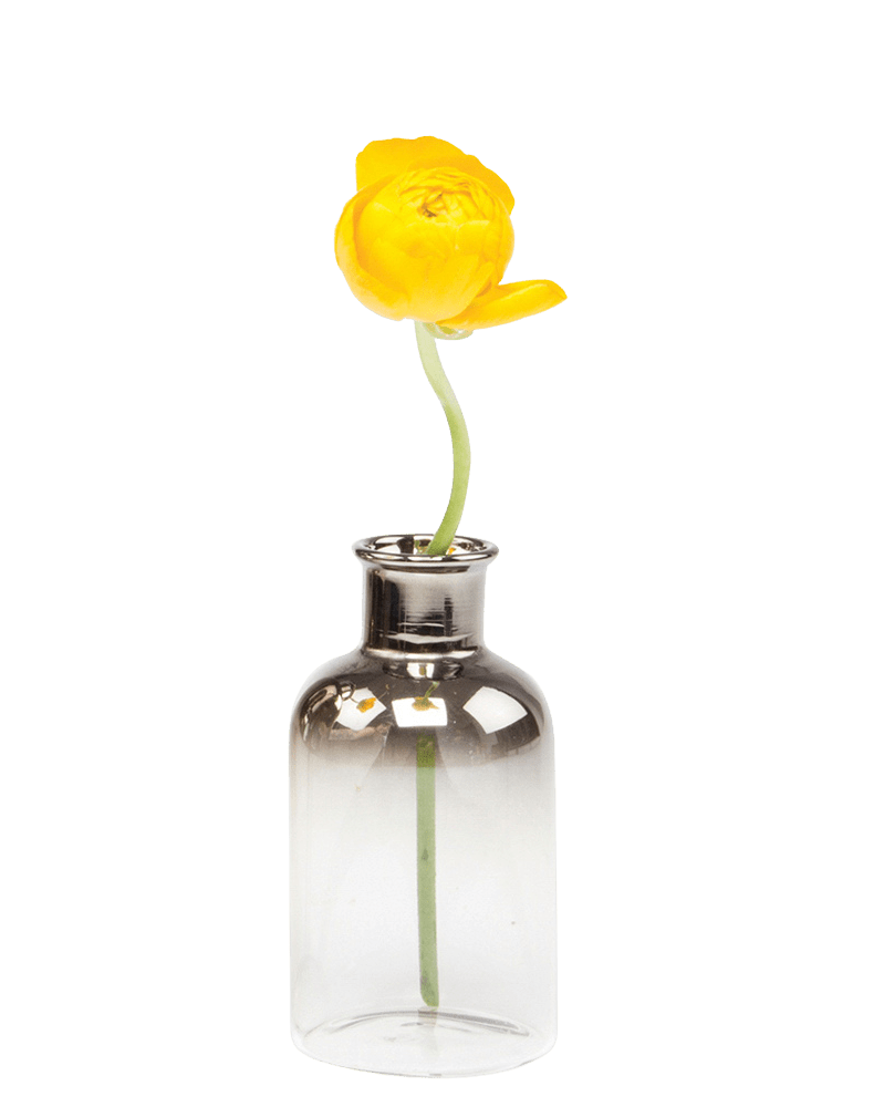 Aptar Glass Modern Flower Vase - Chive UK Wholesale