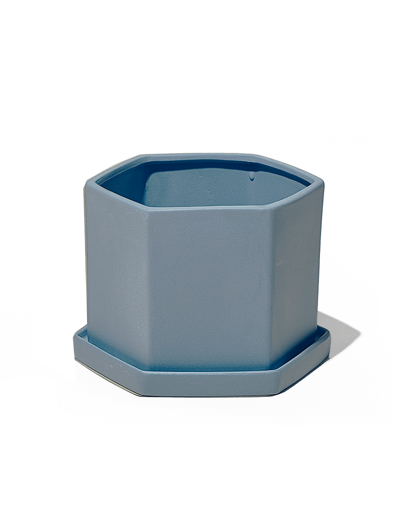 Hexi Porcelain Pot With Drainage Hole - Chive UK Wholesale