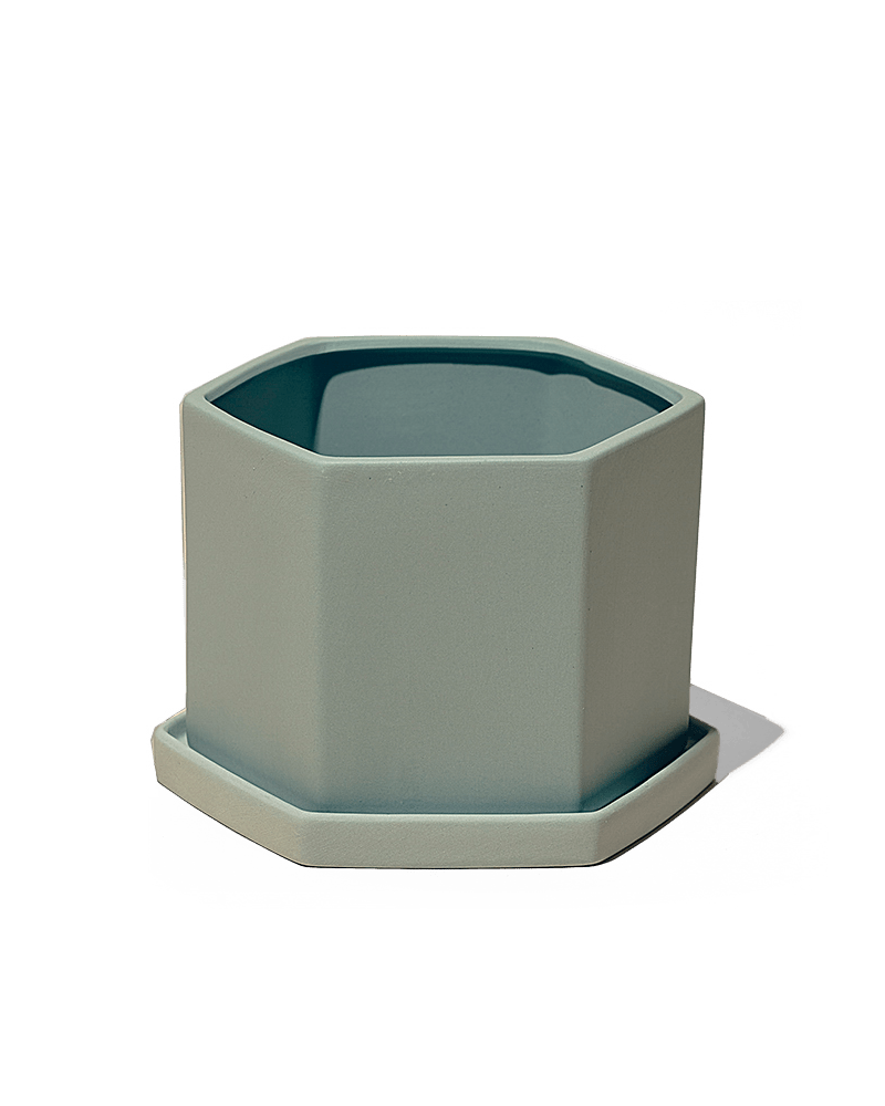 Hexi Porcelain Pot With Drainage Hole - Chive UK Wholesale