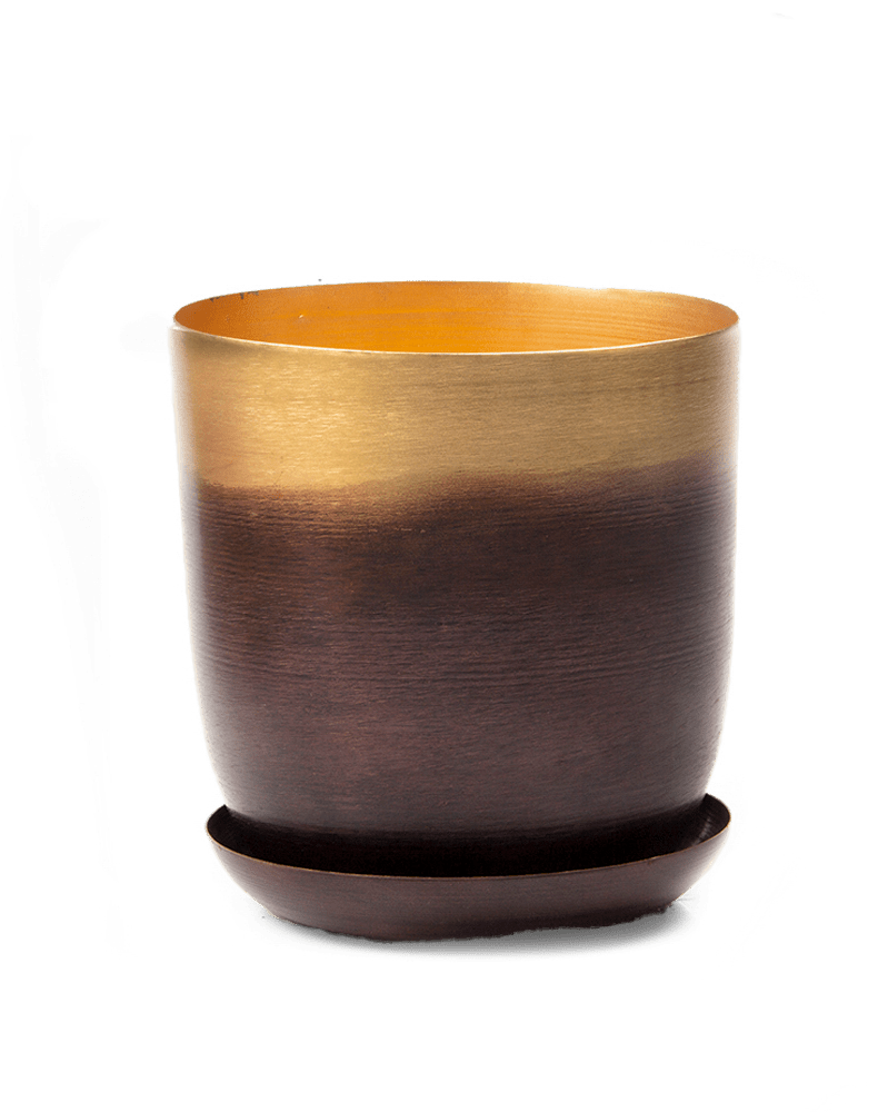 Joe Metal Pot With Drainage Hole - Chive UK Wholesale