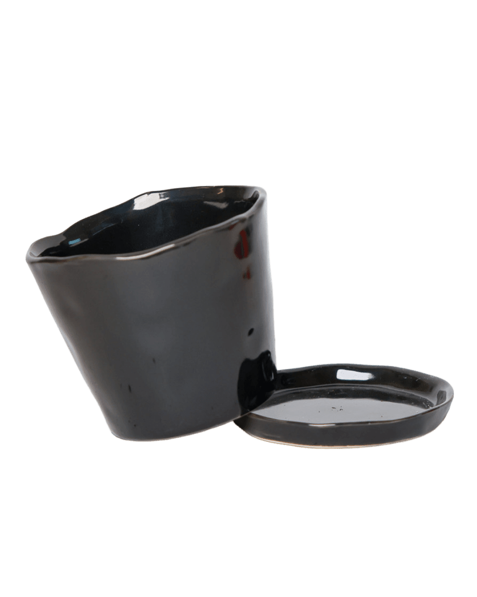 Tika Pot & Saucer | 5 inch - Chive UK Wholesale