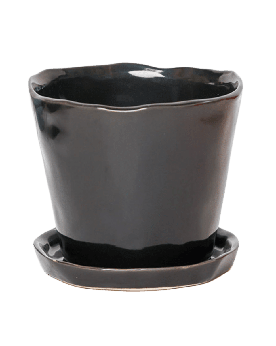 Tika Pot & Saucer | 5 inch - Chive UK Wholesale