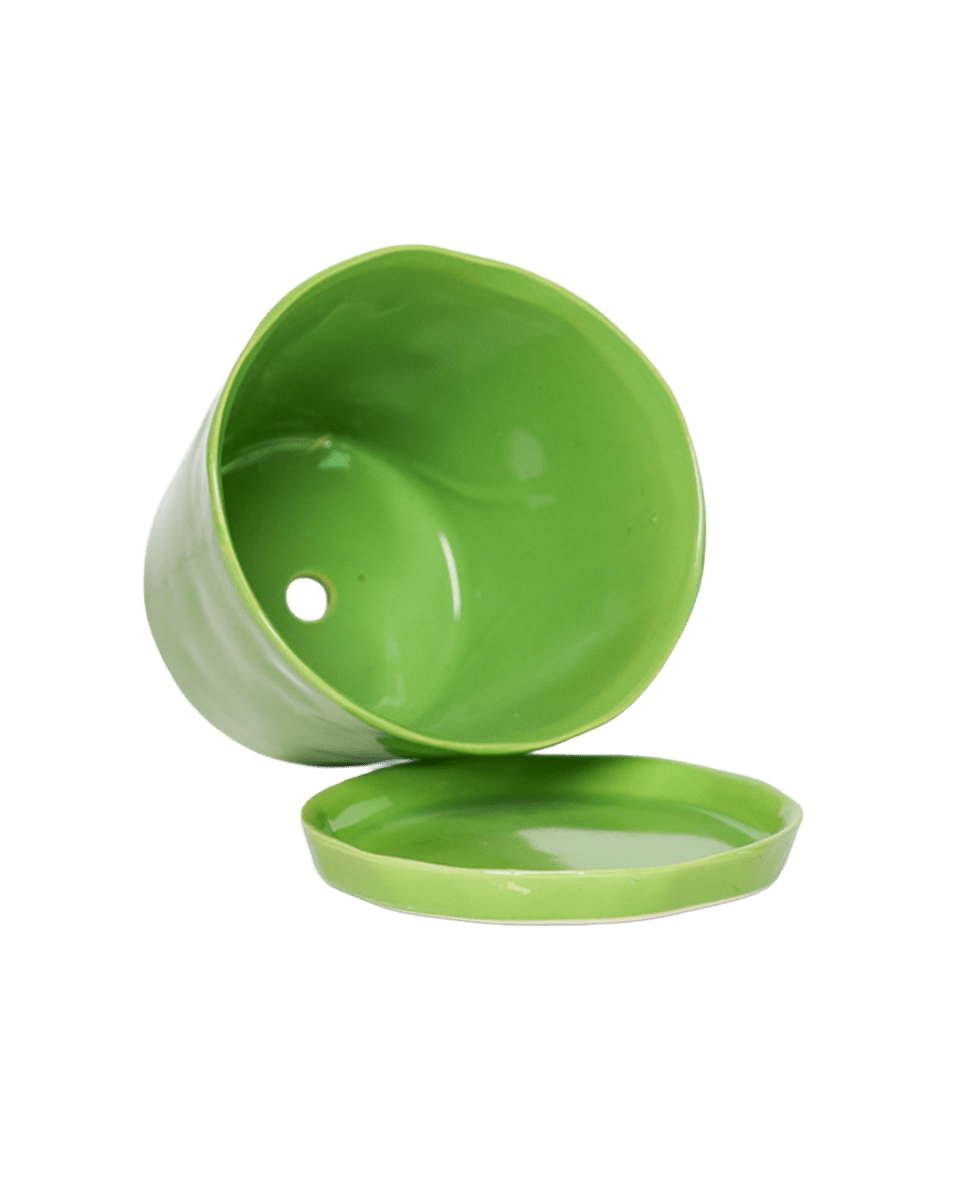 Tika Pot & Saucer | 5 inch - Chive UK Wholesale