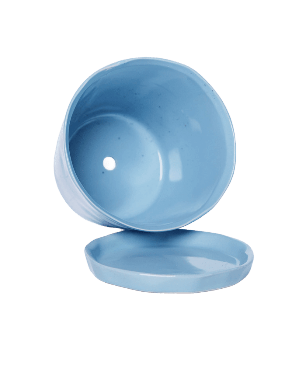 Tika Pot & Saucer | 5 inch - Chive UK Wholesale