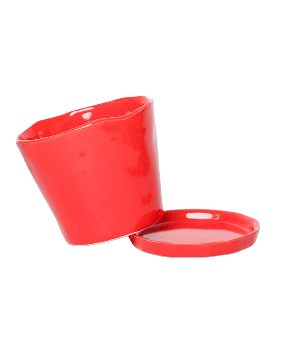 Tika Pot & Saucer | 5 inch - Chive UK Wholesale