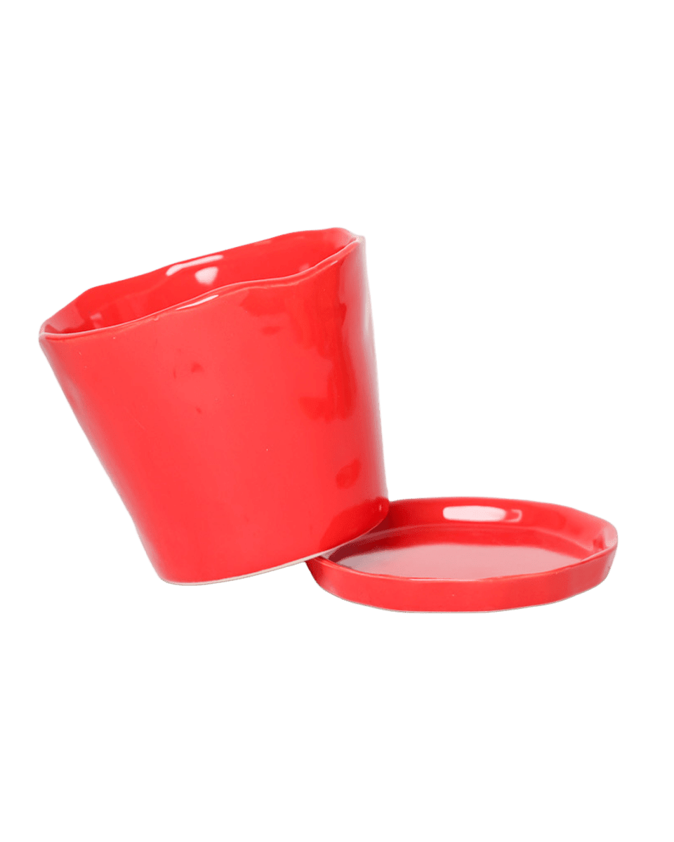 Tika Pot & Saucer | 5 inch - Chive UK Wholesale