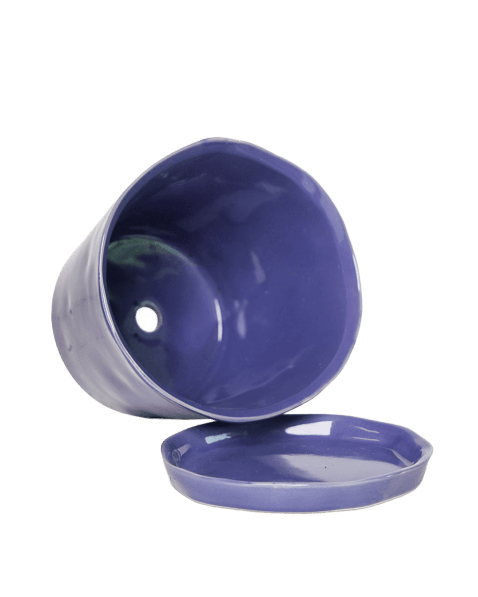 Tika Pot & Saucer | 8 inch - Chive UK Wholesale