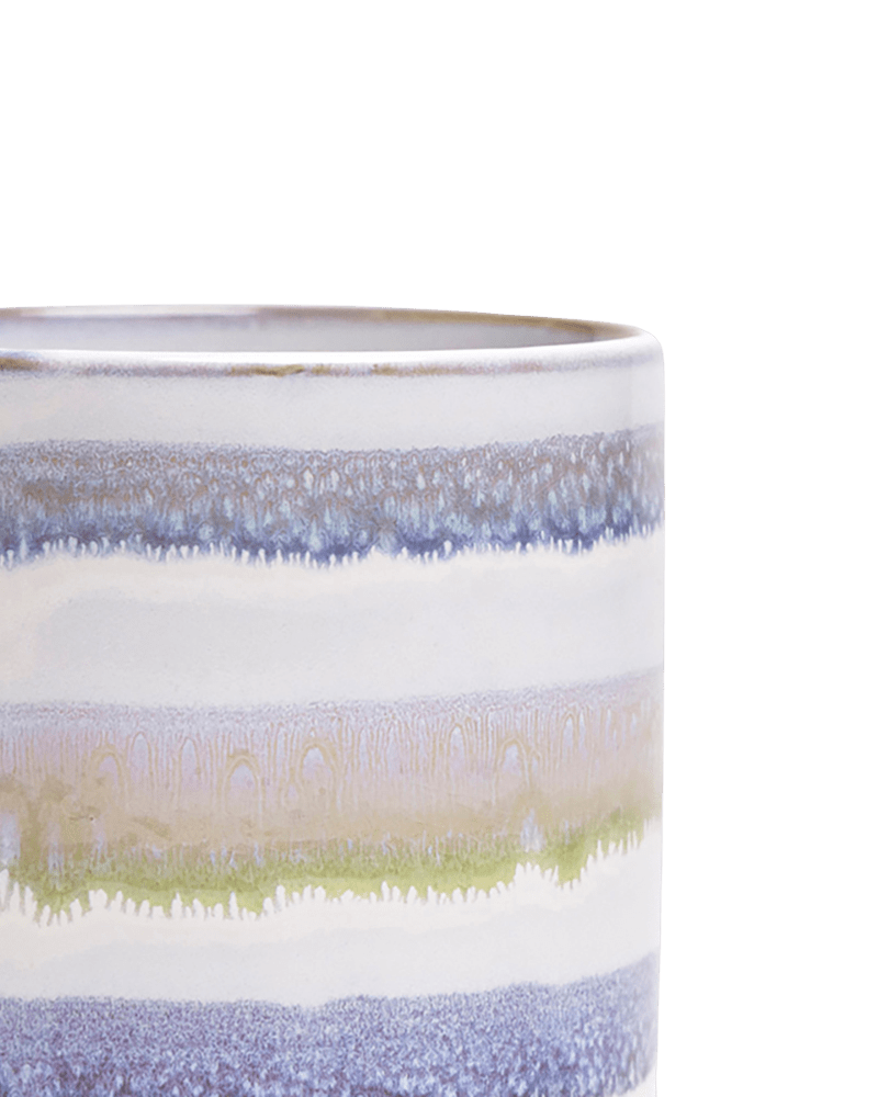 Minute Ceramic Pot And Saucer Set With Drainage - Chive UK Wholesale