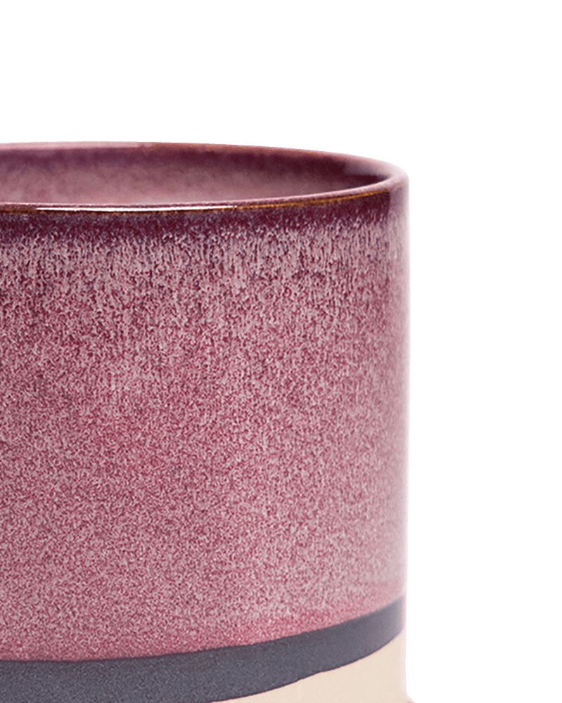 Minute Ceramic Pot And Saucer Set With Drainage - Chive UK Wholesale