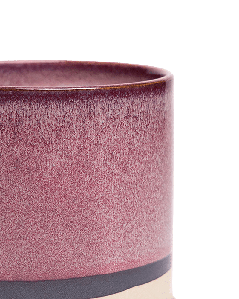 Minute Ceramic Pot And Saucer Set With Drainage - Chive UK Wholesale