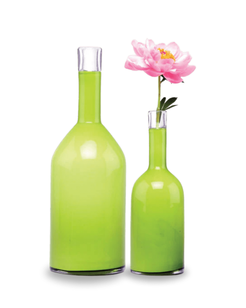 Bottle Glass Decorative Flower Vase - Chive UK Wholesale
