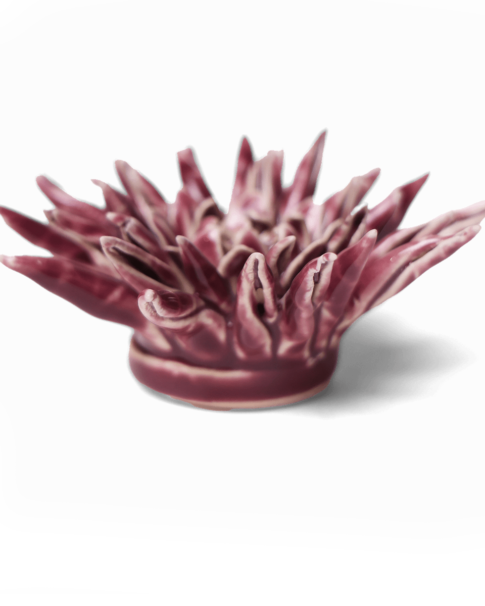 Ceramic Flower - Flower Purple 11 - Chive UK Wholesale