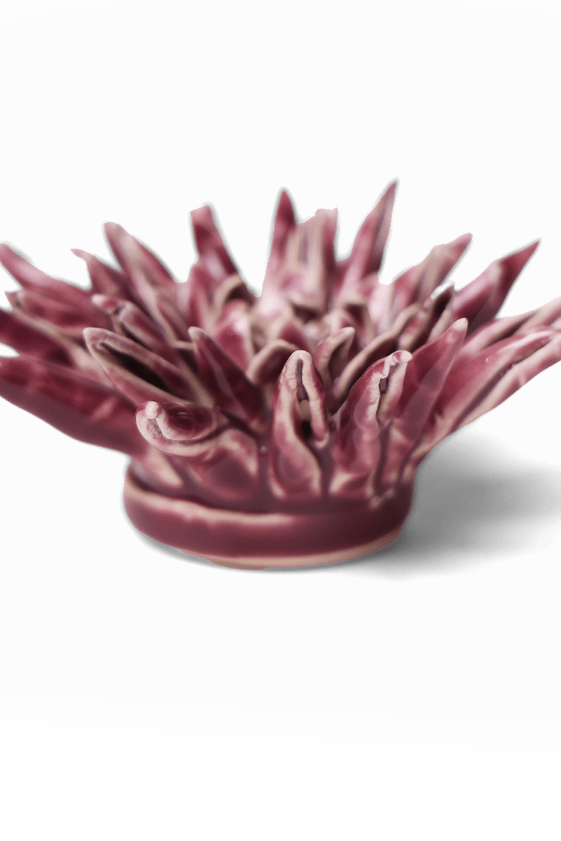 Ceramic Flower - Flower Purple 11 - Chive UK Wholesale