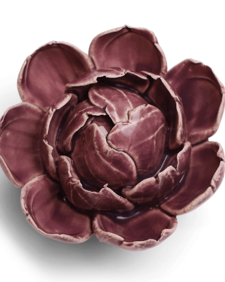 Ceramic Flower - Peony Purple 11 - Chive UK Wholesale