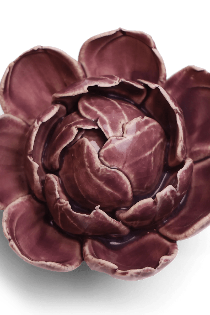 Ceramic Flower - Peony Purple 11 - Chive UK Wholesale