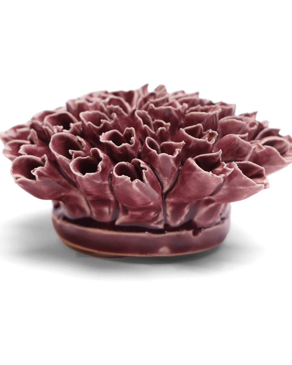 Ceramic Flower - Flower Purple 12 - Chive UK Wholesale