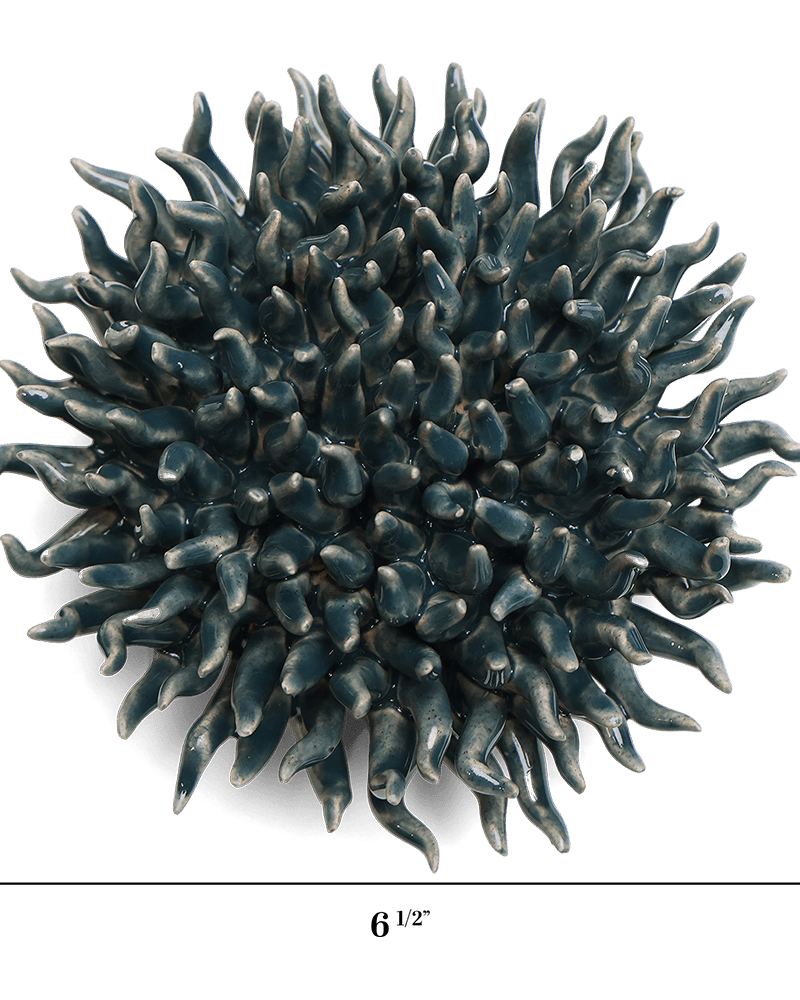 Ceramic Flower Mondo Teal 12 - Chive UK Wholesale