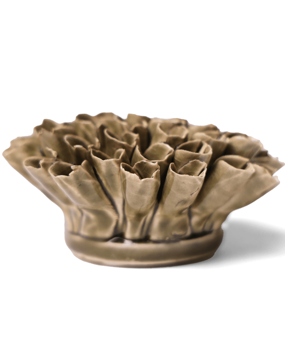 Ceramic Flower Anemone 4 - Chive UK Wholesale