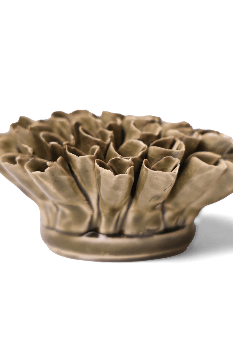 Ceramic Flower Anemone 4 - Chive UK Wholesale