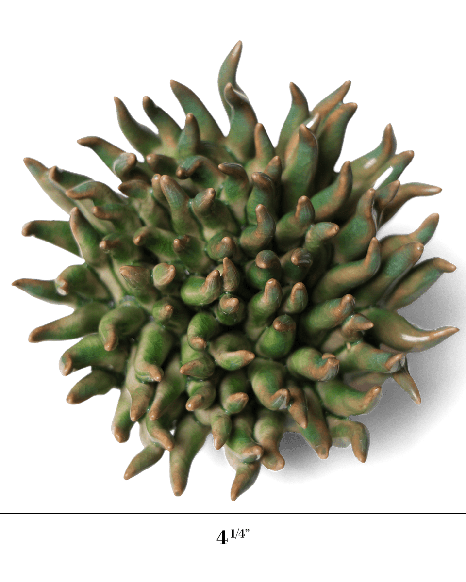 Ceramic Flower Mondo Green 4 - Chive UK Wholesale
