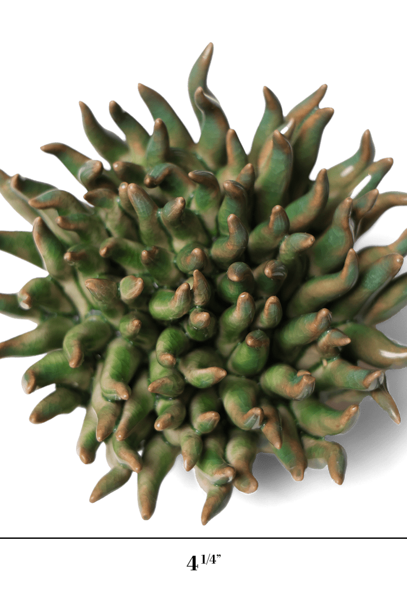 Ceramic Flower Mondo Green 4 - Chive UK Wholesale