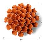 Ceramic Flower Polyp Orange Large - Chive UK Wholesale