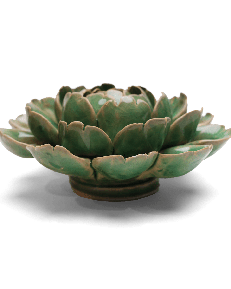 Ceramic Flower Mofo Mint 6 - Chive UK Wholesale