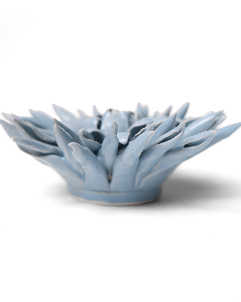 Ceramic Flower - Flower Blue 6 - Chive UK Wholesale