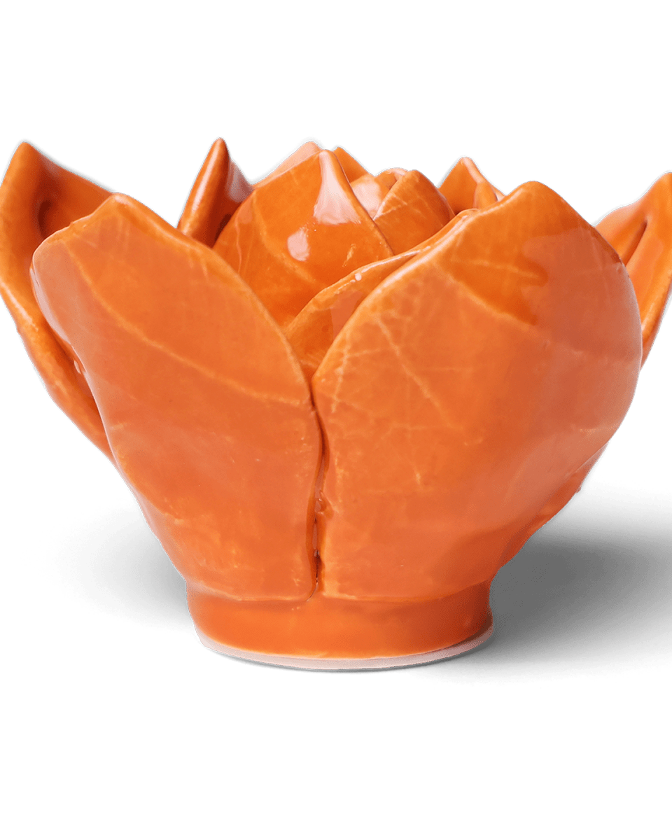 Ceramic Flower - Flower Orange 6 - Chive UK Wholesale