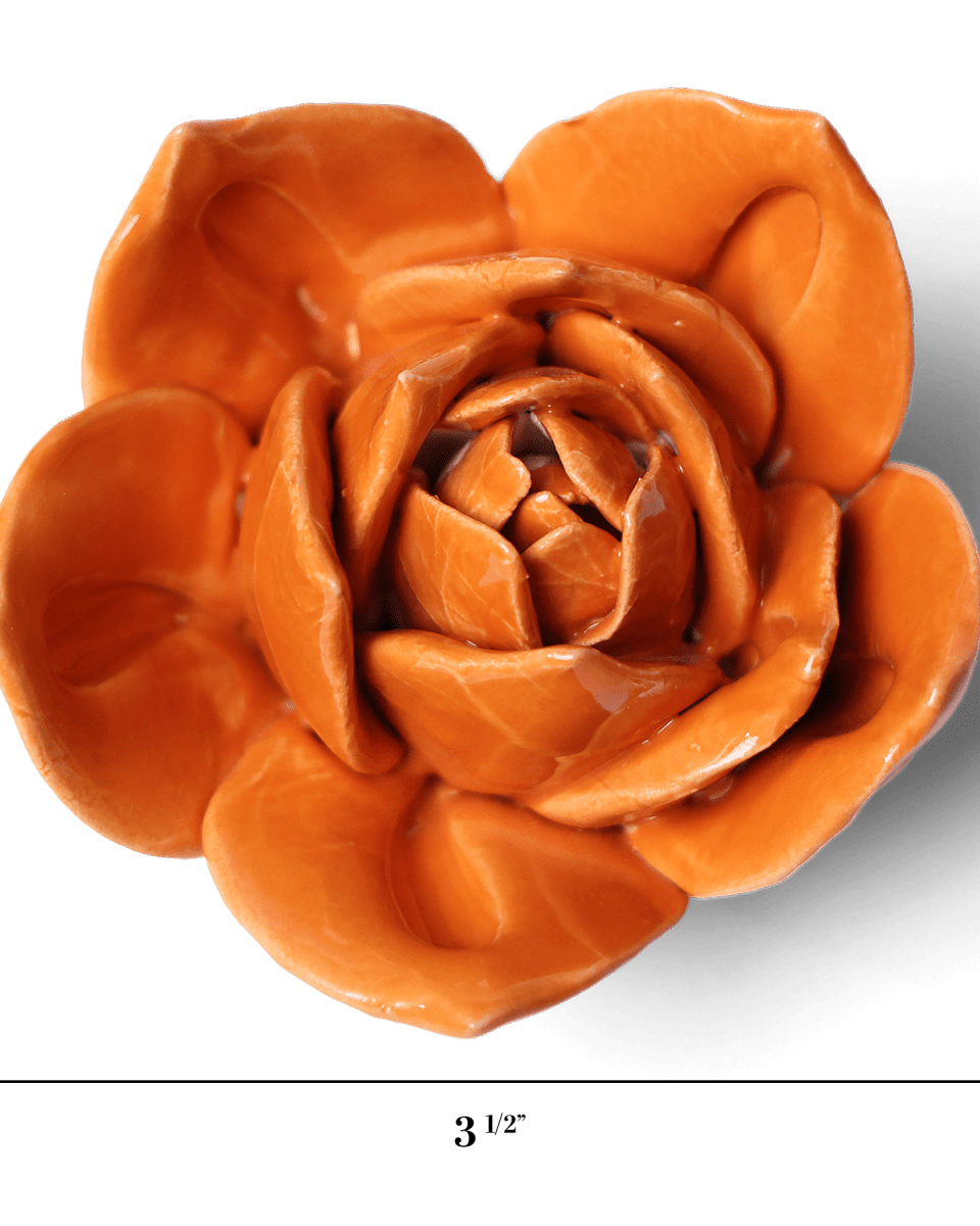 Ceramic Flower - Flower Orange 6 - Chive UK Wholesale
