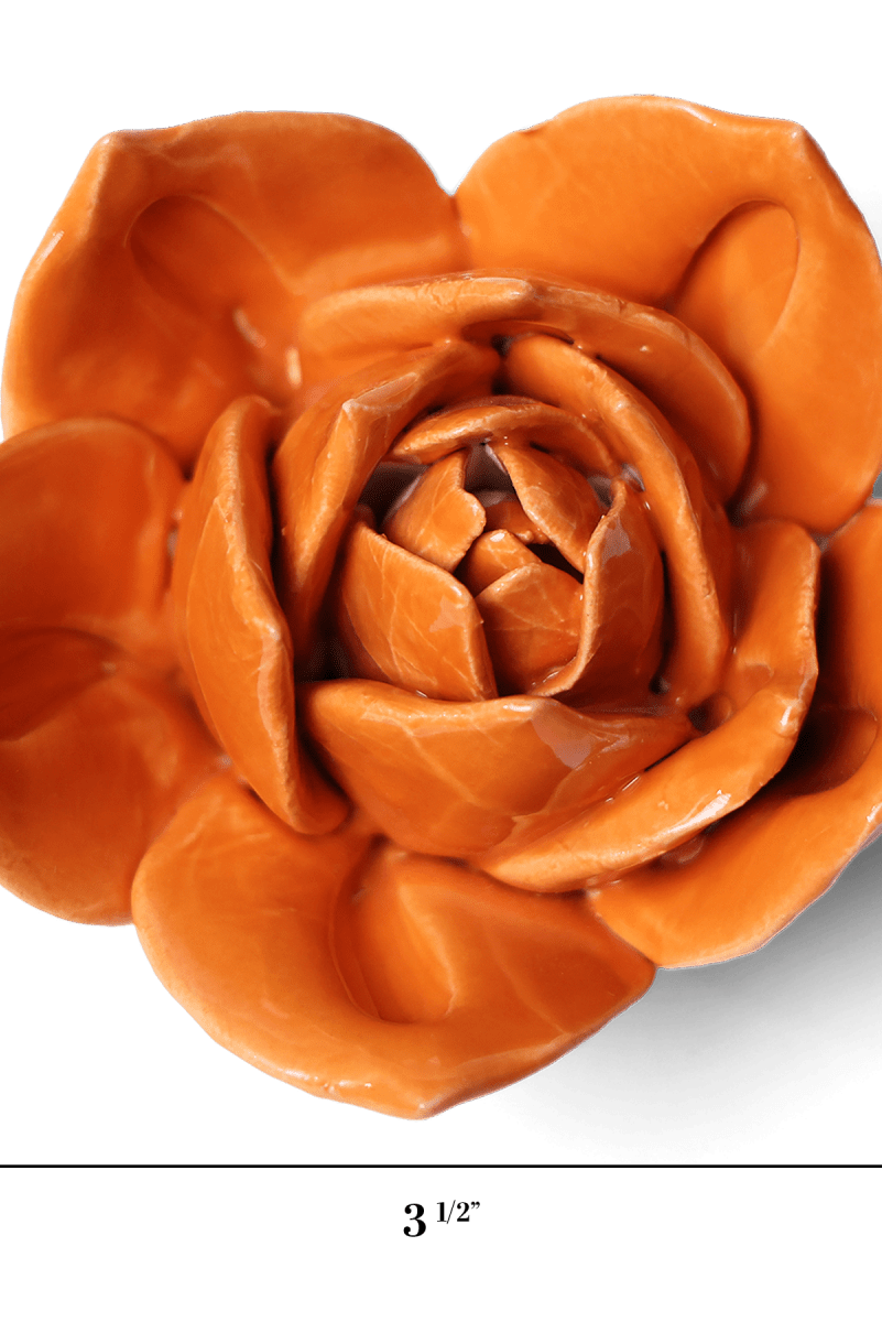 Ceramic Flower - Flower Orange 6 - Chive UK Wholesale