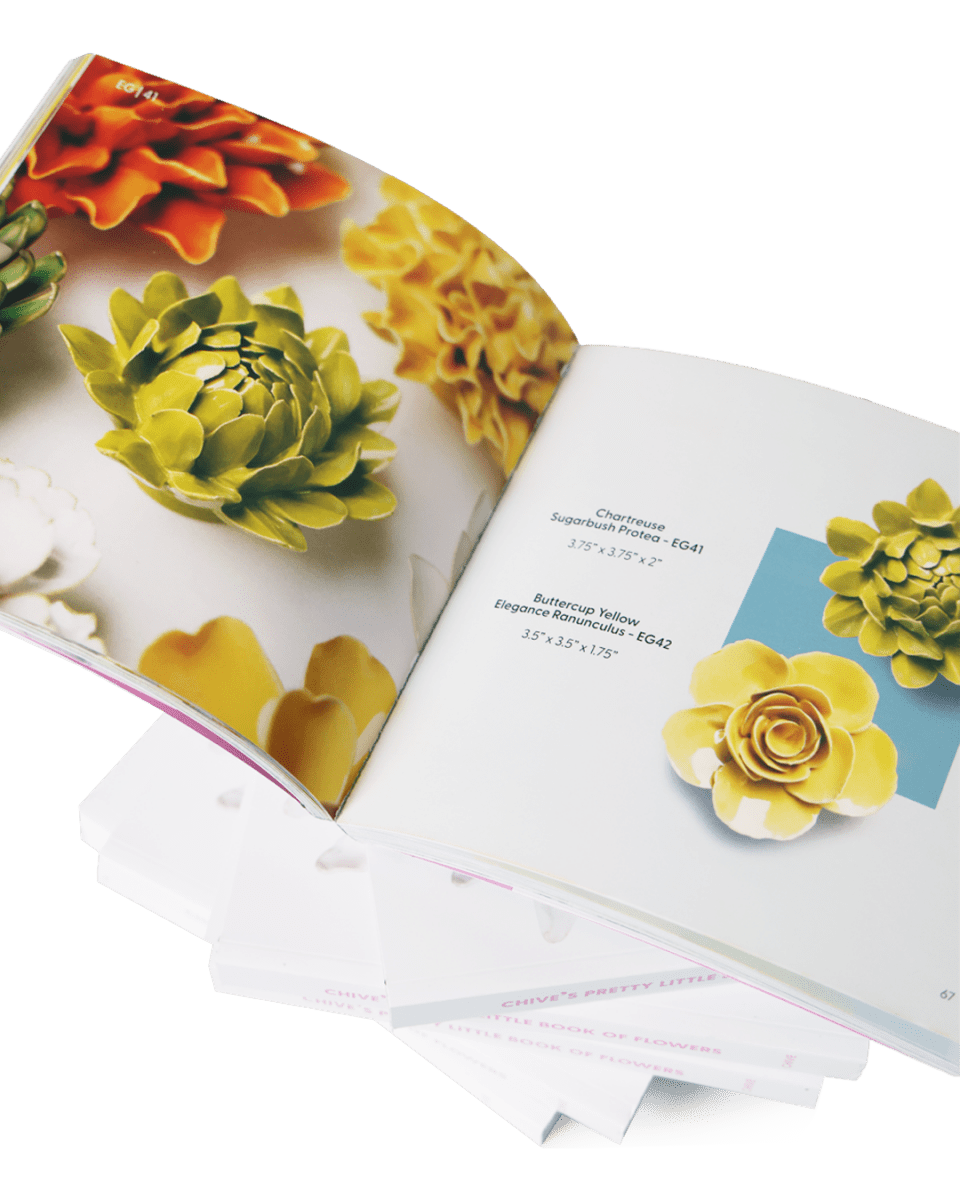 Chive's Pretty Little Book of Flowers - Chive UK Wholesale