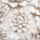 Coastal Ceramic Flower Ivory Dahlia - Chive UK Wholesale