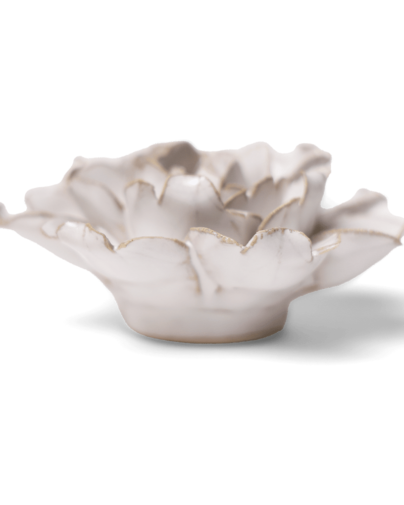 Coastal Ceramic Flower Ivory Rose - Chive UK Wholesale