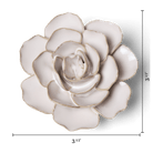 Coastal Ceramic Flower Ivory Ranunculus - Chive UK Wholesale