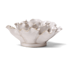 Coastal Ceramic Flower Ivory Sea Lettuce Medium - Chive UK Wholesale