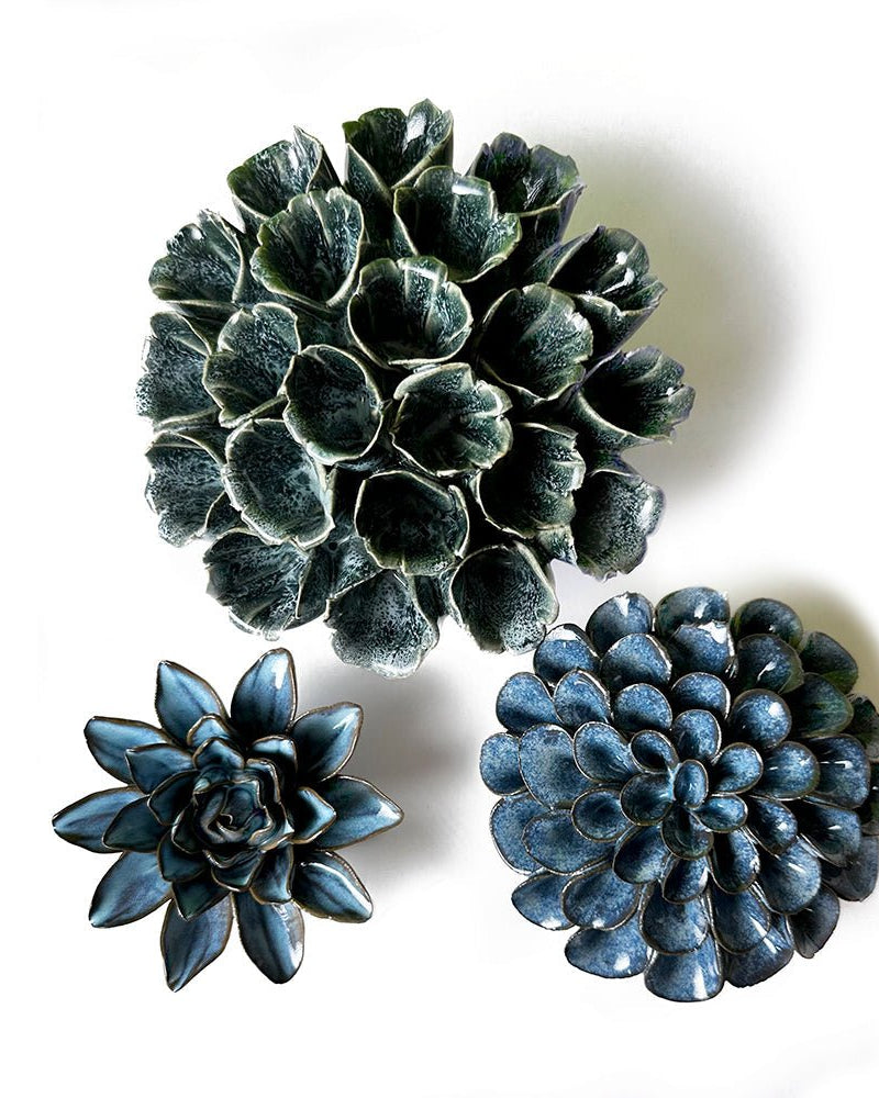 Ceramic Flower Bloem Box Set - Chive UK Wholesale