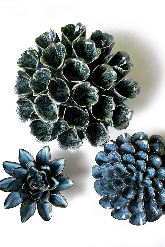 Ceramic Flower Bloem Box Set - Chive UK Wholesale