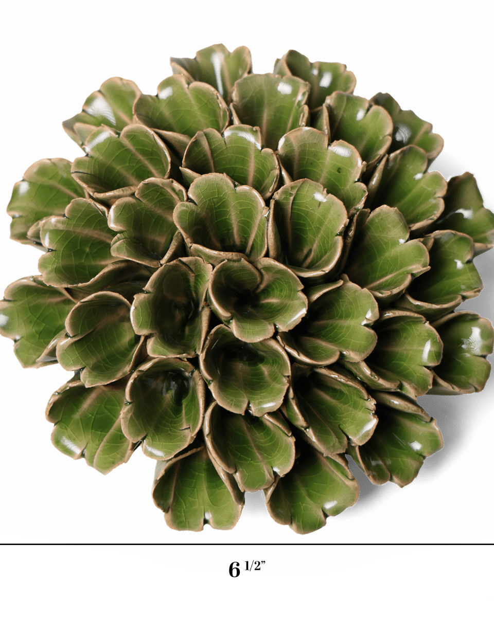 Ceramic Flower Blomma Box Set - Chive UK Wholesale