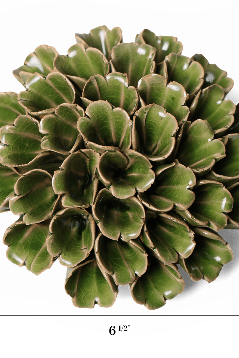 Ceramic Flower Blomma Box Set - Chive UK Wholesale