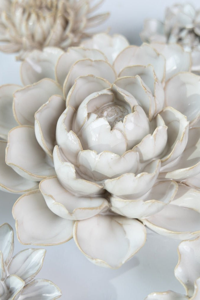 Ceramic Flower Coastal Curated Collection #1 - Chive UK Wholesale