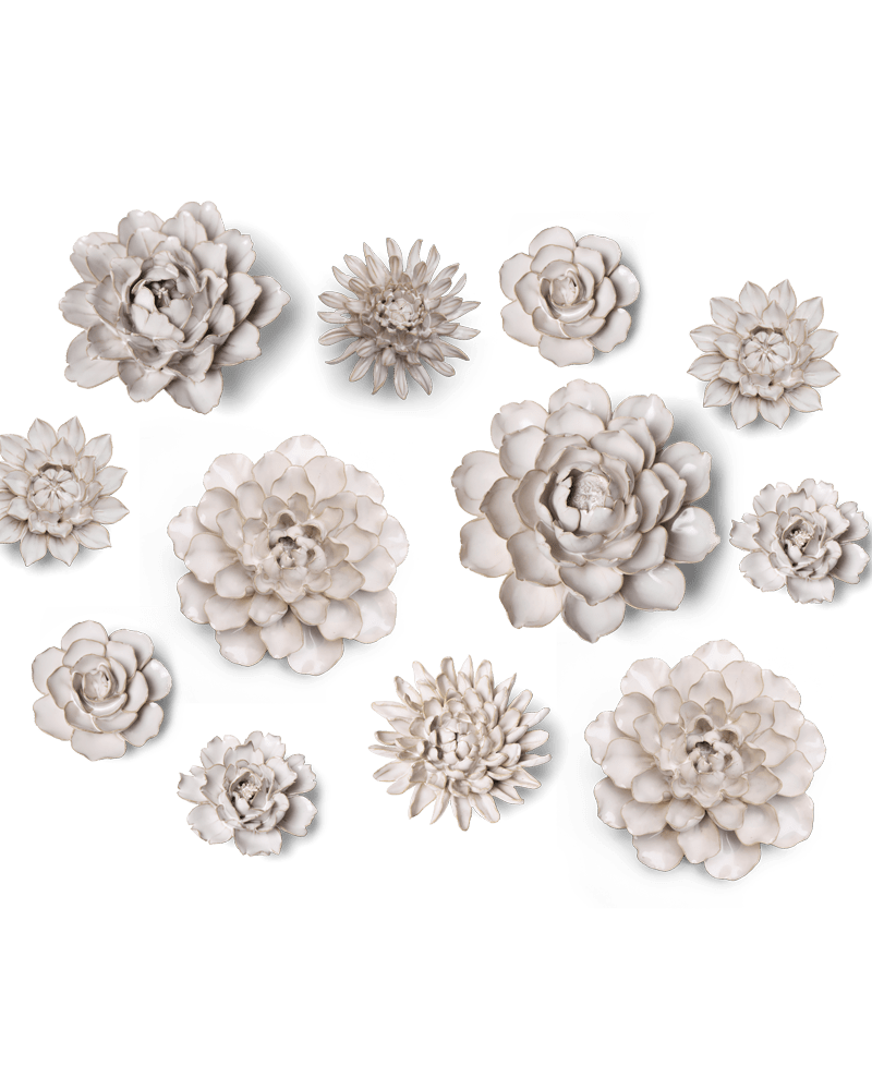 Ceramic Flower Coastal Curated Collection #2 - Chive UK Wholesale