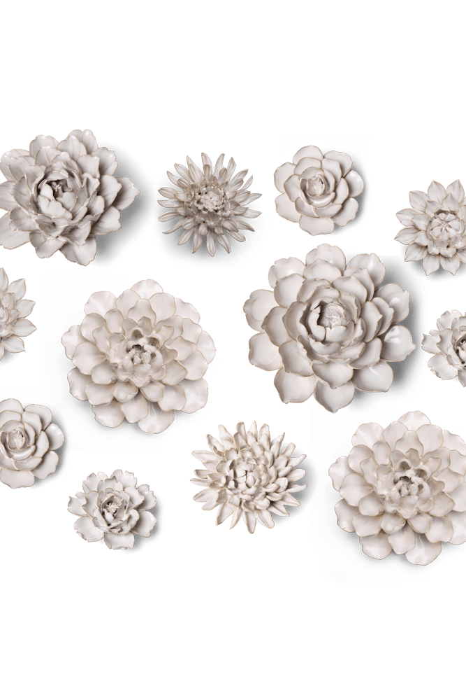 Ceramic Flower Coastal Curated Collection #2 - Chive UK Wholesale
