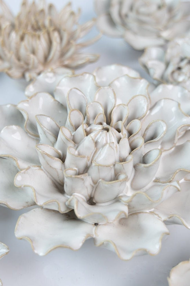 Ceramic Flower Coastal Curated Collection #2 - Chive UK Wholesale