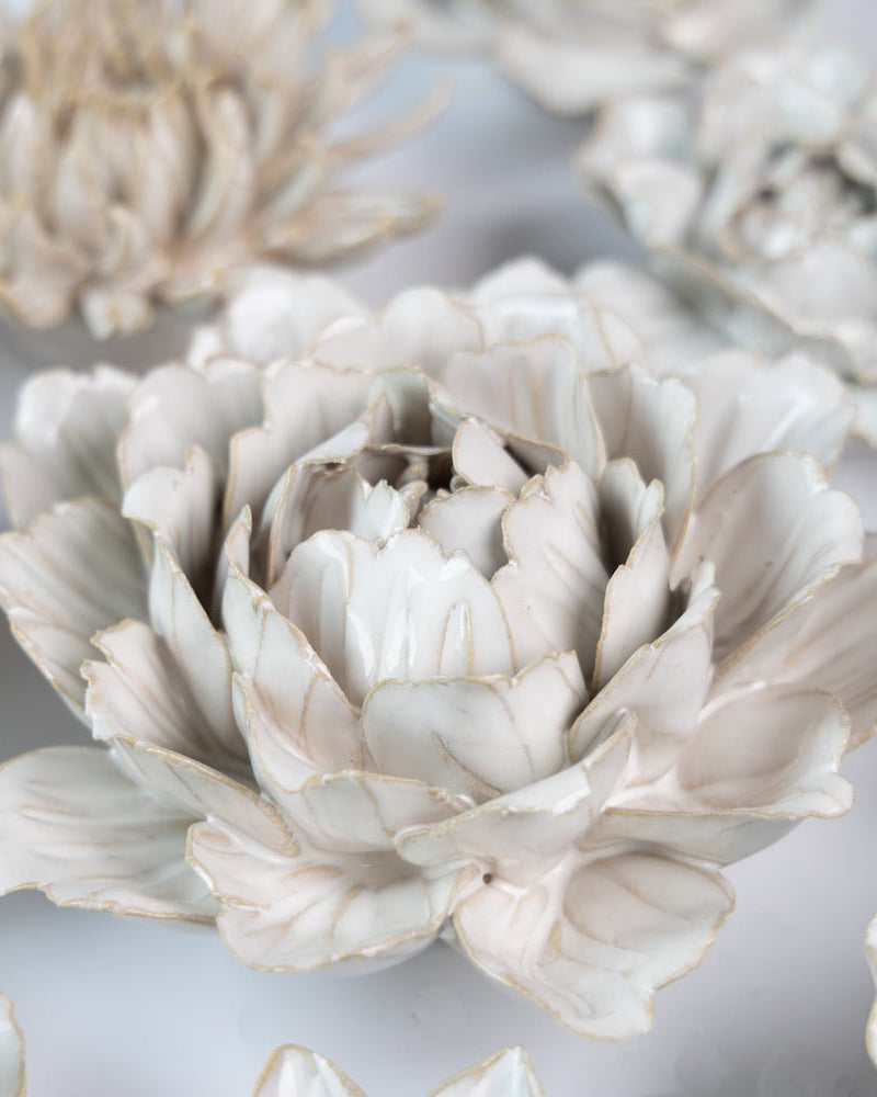 Ceramic Flower Coastal Curated Collection #3 - Chive UK Wholesale