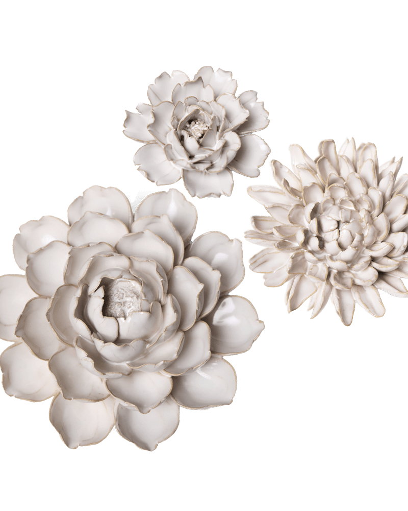 Ceramic Flower Coastal Curated Collection #4 - Chive UK Wholesale