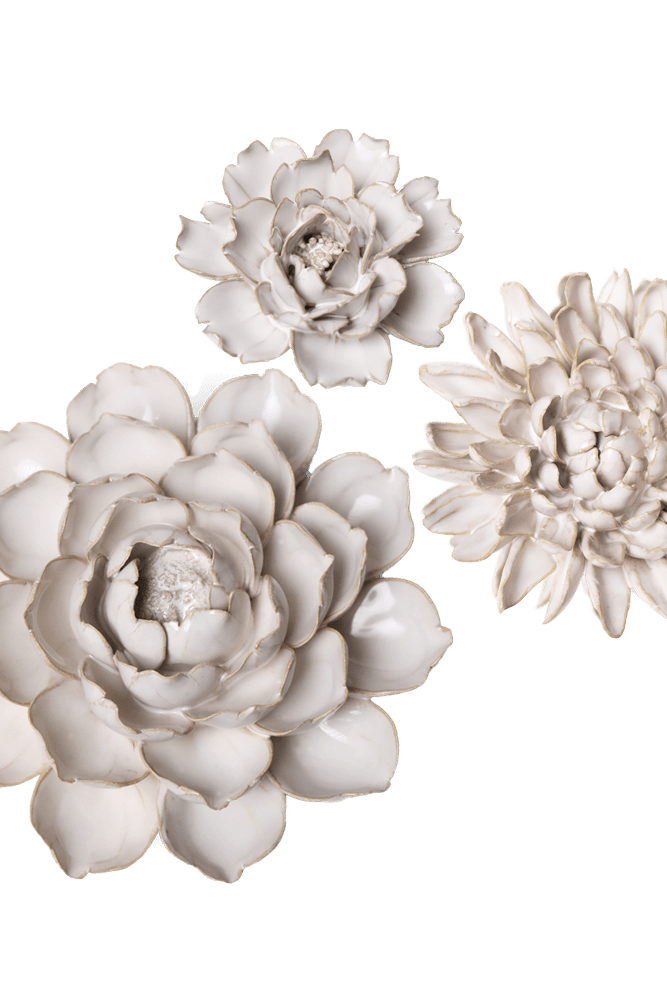 Ceramic Flower Coastal Curated Collection #4 - Chive UK Wholesale