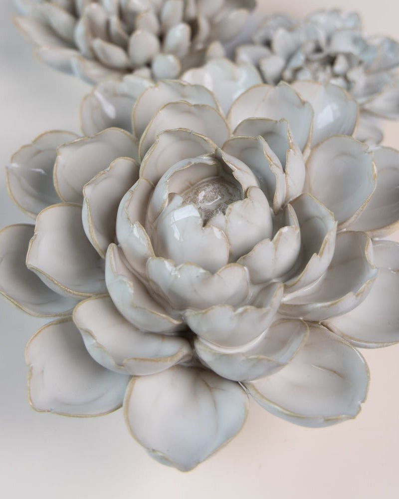 Ceramic Flower Coastal Curated Collection #4 - Chive UK Wholesale